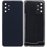 Back Cover Glass With Camera Lens Compatible For Samsung Galaxy A32 5G (A326 / 2021) (Vemake) (Awesome Black)