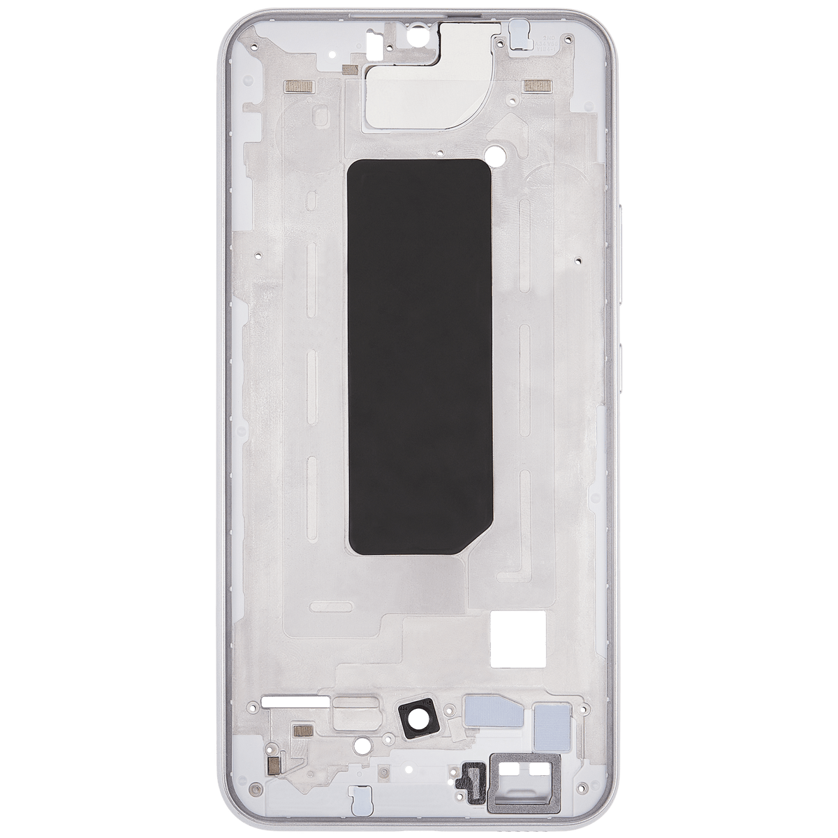 Mid-Frame Housing Compatible For Samsung Galaxy A34 (A346 / 2023) (Silver)
