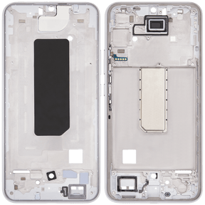 Mid-Frame Housing Compatible For Samsung Galaxy A34 (A346 / 2023) (Silver)