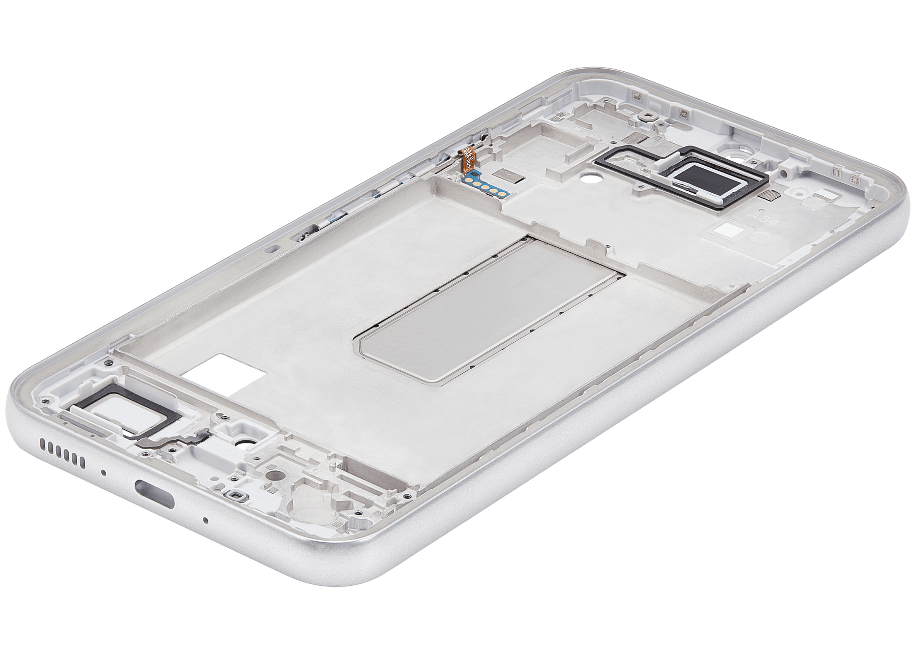 Mid-Frame Housing Compatible For Samsung Galaxy A34 (A346 / 2023) (Silver)