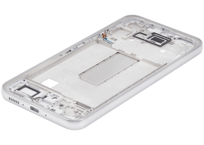 Mid-Frame Housing Compatible For Samsung Galaxy A34 (A346 / 2023) (Silver)