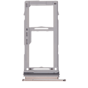 Replacement Dual Sim Card Tray Compatible For Samsung Galaxy S10 / S10 Plus / S10E (Gold)