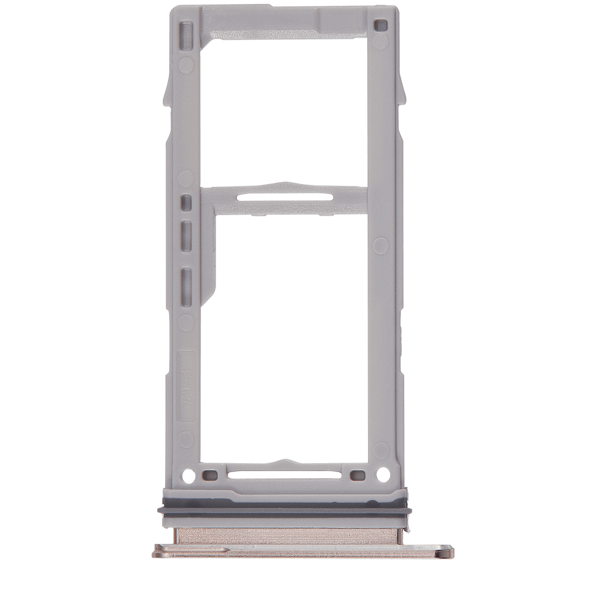 Replacement Dual Sim Card Tray Compatible For Samsung Galaxy S10 / S10 Plus / S10E (Gold)