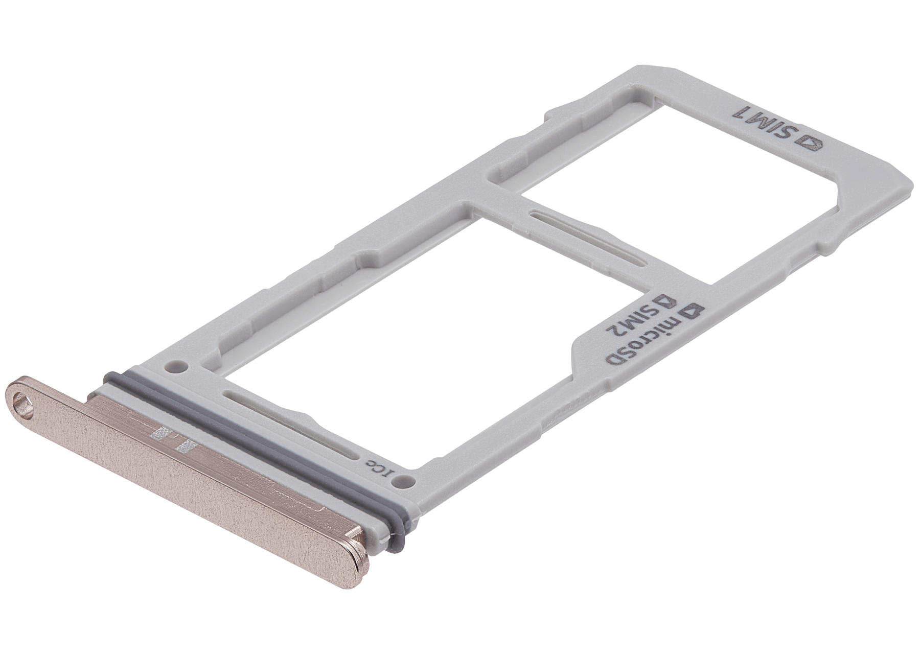 Replacement Dual Sim Card Tray Compatible For Samsung Galaxy S10 / S10 Plus / S10E (Gold)