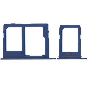 Replacement Sim Card Tray Compatible For Samsung Galaxy A6 (A600 / 2018) / A6 Plus (A605 / 2018) (Blue)