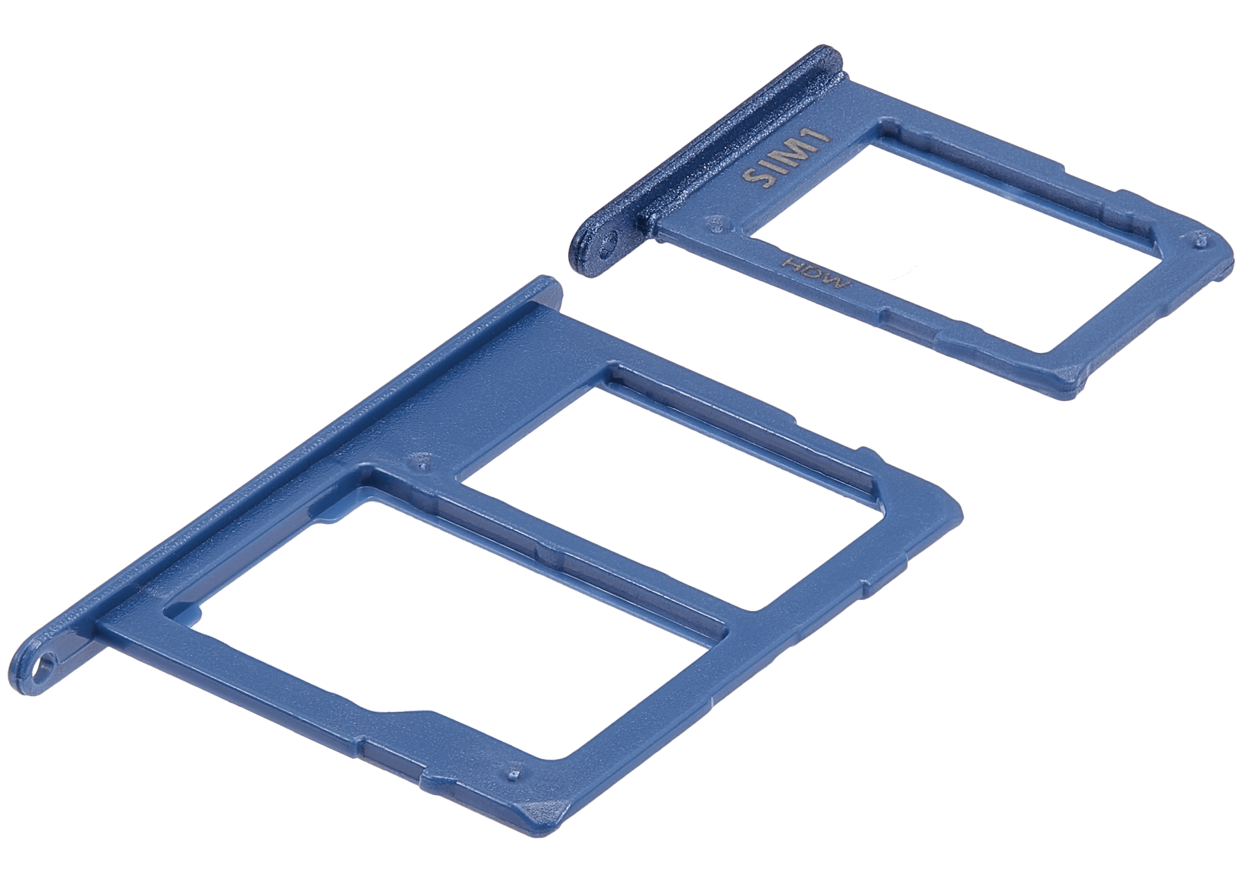 Replacement Sim Card Tray Compatible For Samsung Galaxy A6 (A600 / 2018) / A6 Plus (A605 / 2018) (Blue)