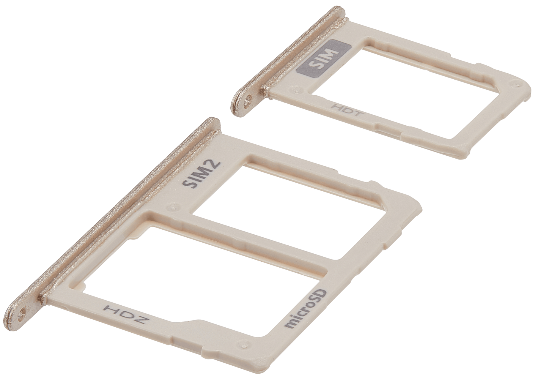 Sim Card Tray Replacement Compatible For Samsung Galaxy A6 (A600 / 2018) / A6 Plus (A605 / 2018) (Gold)