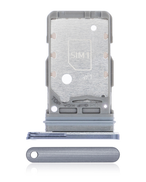 Dual Sim Card Tray Compatible For Samsung Galaxy S21 5G Replacement by Macfactory.Store (Phantom Gray)