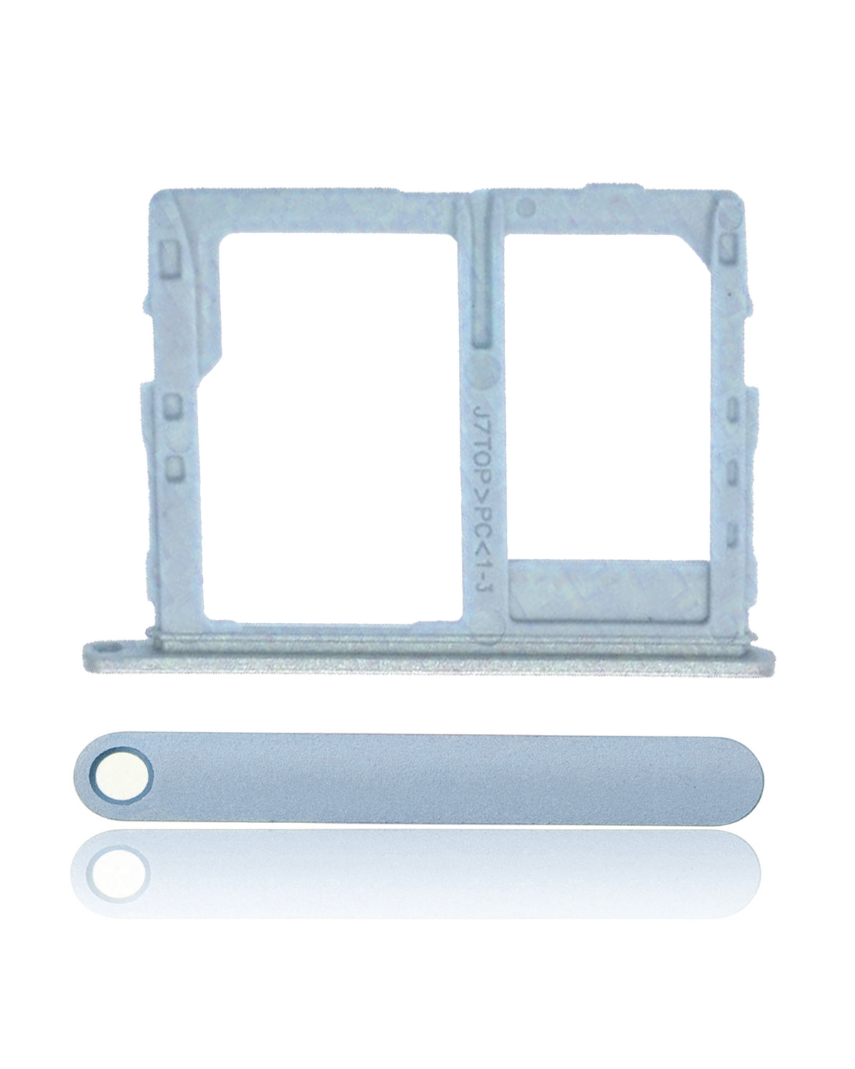 Sim Card Tray Compatible For Samsung Galaxy J7 Refine (J737 / 2018) (Blue)