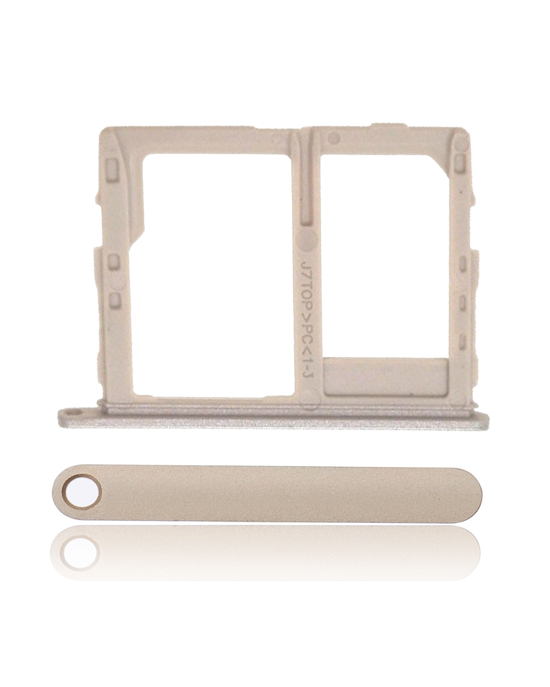 Sim Card Tray Compatible For Samsung Galaxy J7 Refine (J737 / 2018) (Gold)
