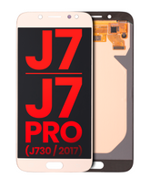 OLED Assembly Without Frame Compatible For Samsung Galaxy J7 / J7 Pro (J730 / 2017) (Aftermarket Plus) (Gold)