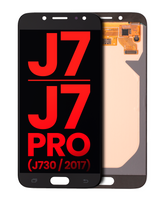OLED Assembly Without Frame Compatible For Samsung Galaxy J7 / J7 Pro (J730 / 2017) (Aftermarket Plus) (Black)