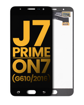 LCD Assembly Without Frame Compatible For Samsung Galaxy J7 Prime / On7 (G610 / 2016) (Refurbished) (Black)