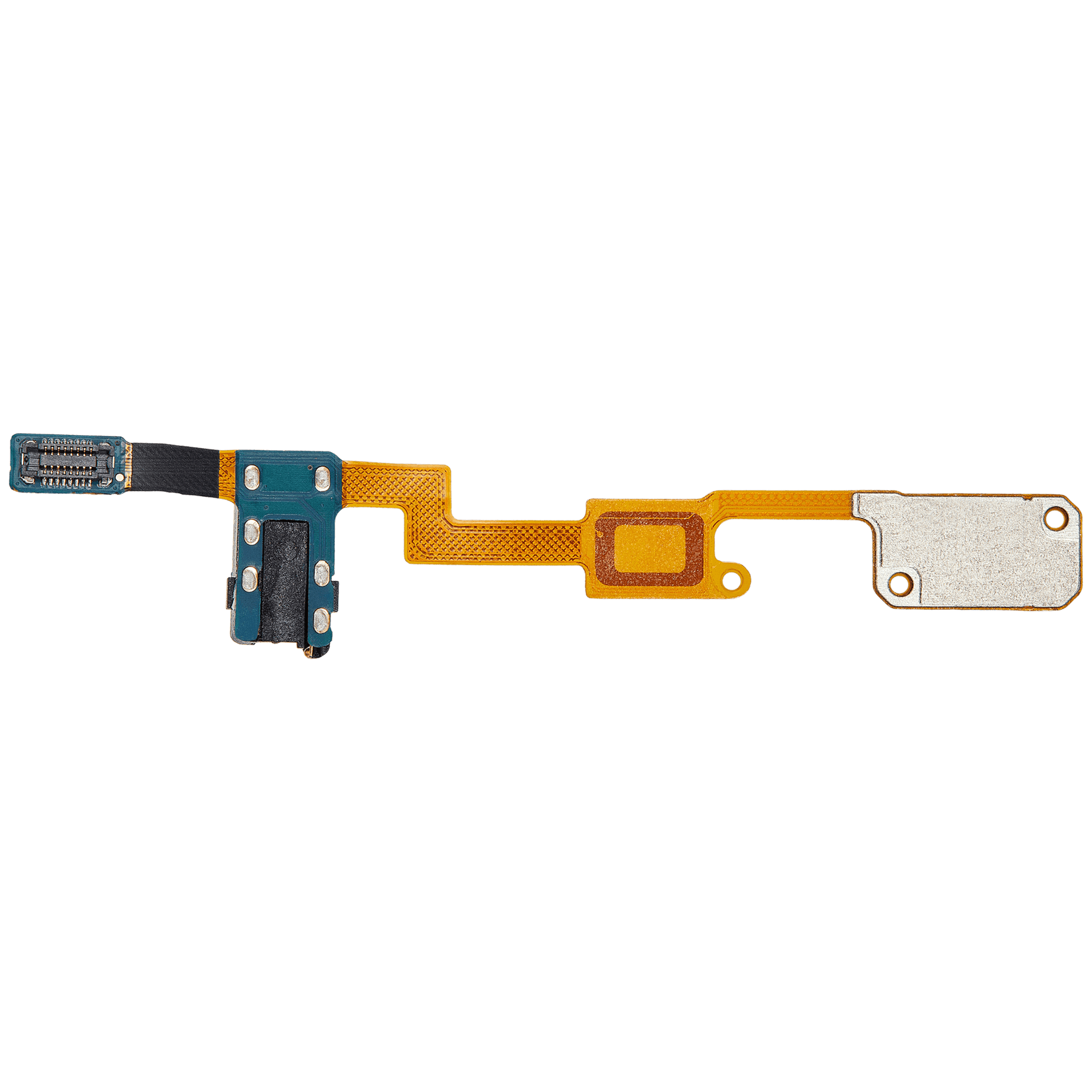 Home Button Flex Cable With Headphone Jack Compatible For Samsung Galaxy J3 (J327 / 2017)