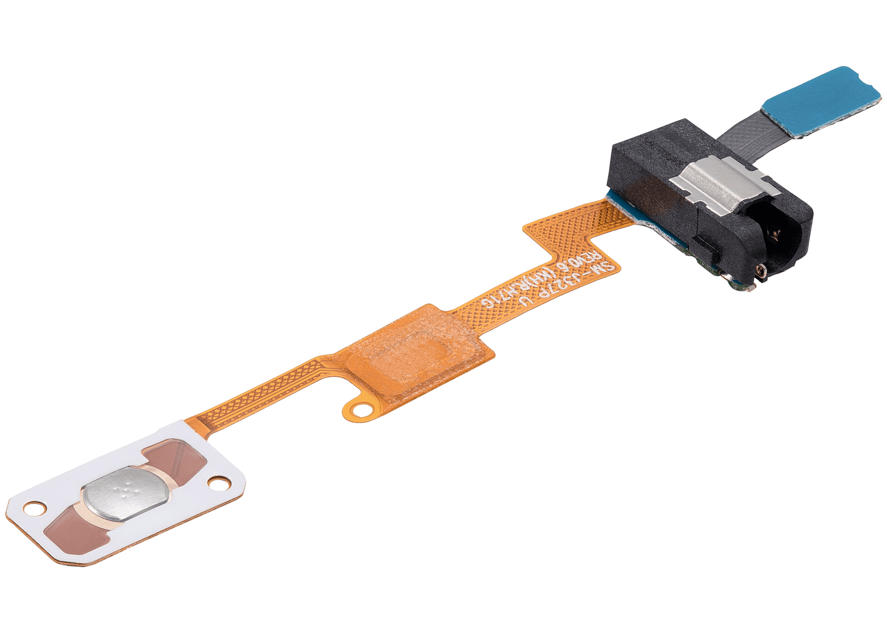 Home Button Flex Cable With Headphone Jack Compatible For Samsung Galaxy J3 (J327 / 2017)