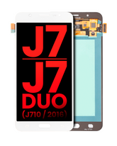 OLED Assembly Without Frame Compatible For Samsung Galaxy J7 / J7 Duo (J710 / 2016) (Aftermarket Plus) (White)