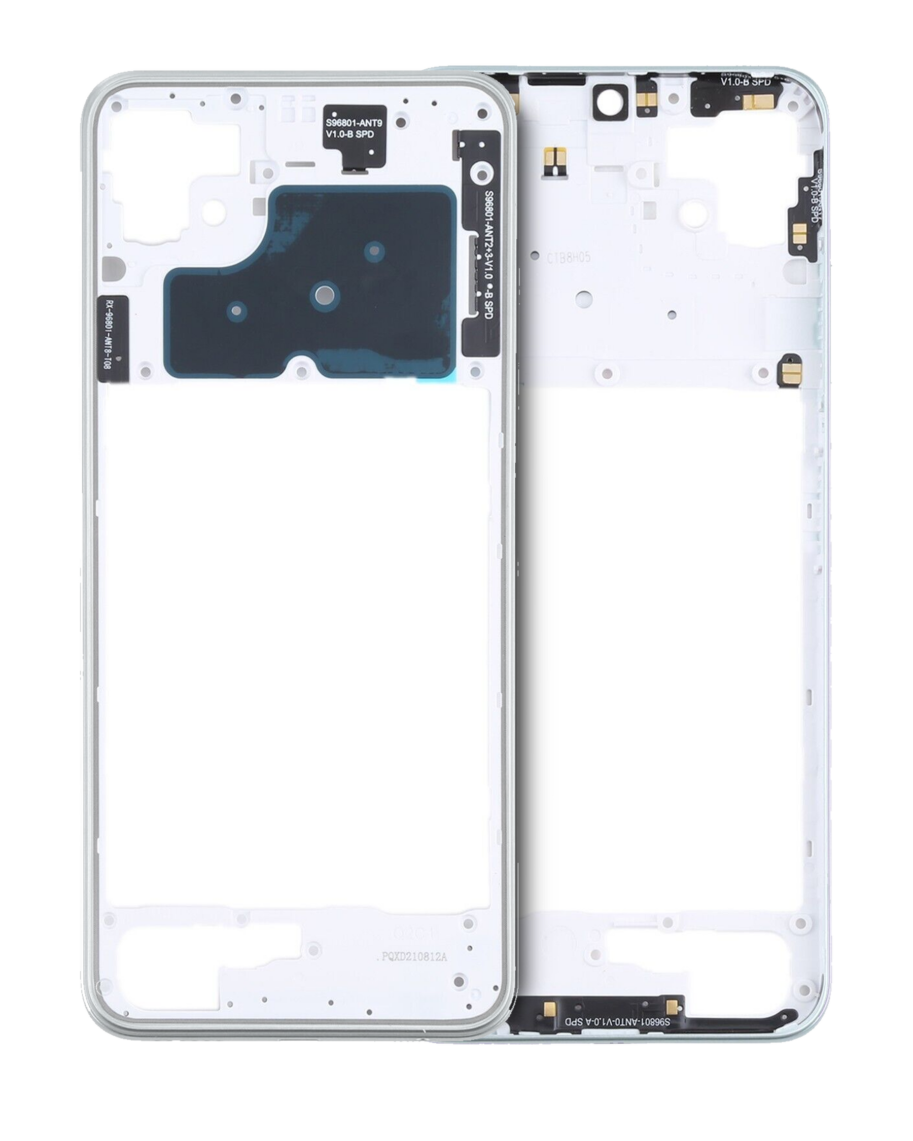 Mid-Frame Housing Compatible For Samsung Galaxy A22 5G (A226 / 2021) (White)