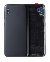 Back Cover Glass With Camera Lens Compatible Samsung Galaxy A10E (A102 / 2019) (Black) (Service Pack)