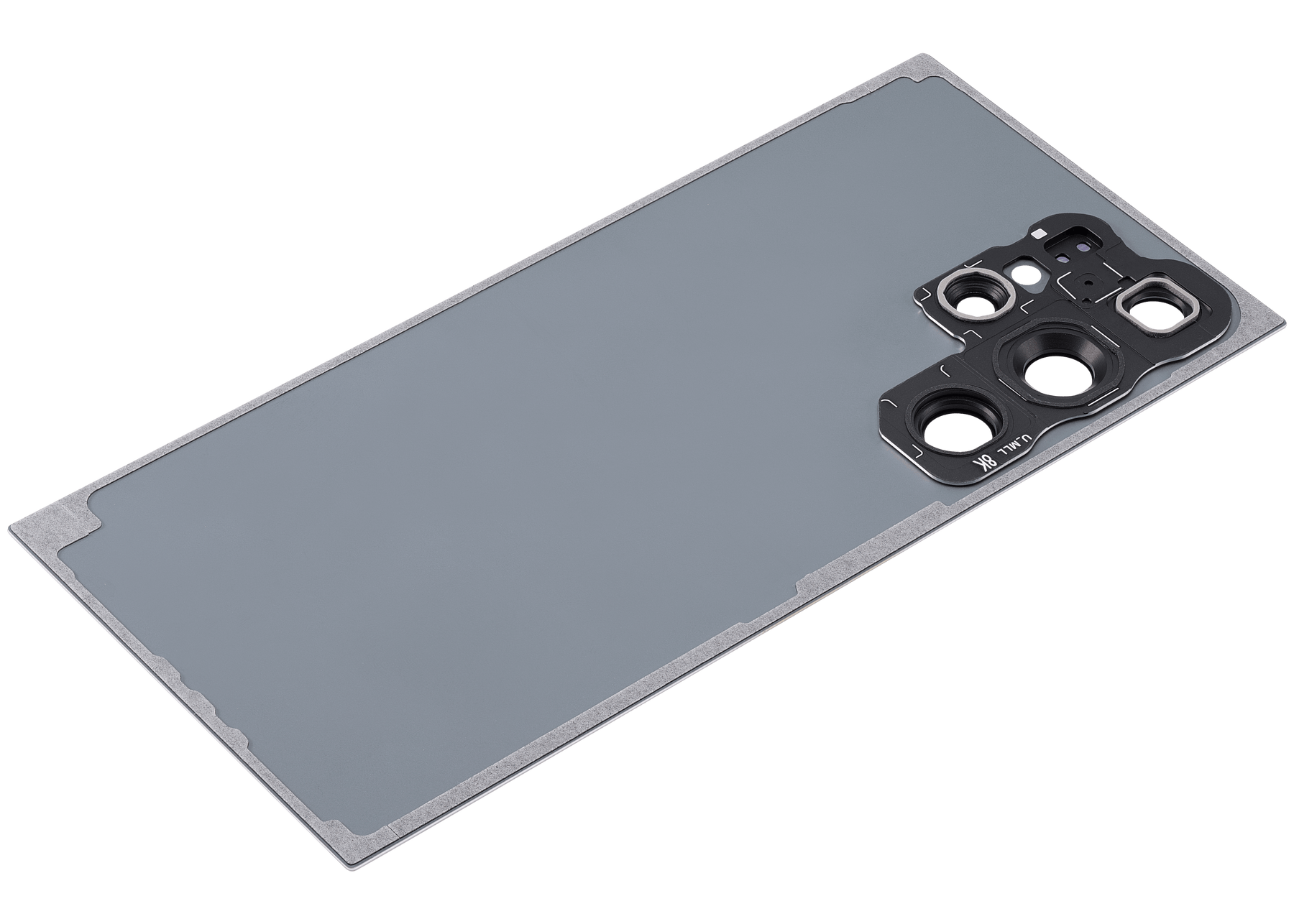 Back Cover Glass With Camera Lens Compatible For Samsung Galaxy S24 Ultra 5G Replacement(No Logo) (Aftermarket Plus) (Titanium Yellow)