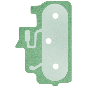 Replacement Back Camera Lens With Bracket / Bezel Compatible For Samsung Galaxy Note 10 (Aura Glow / Silver)