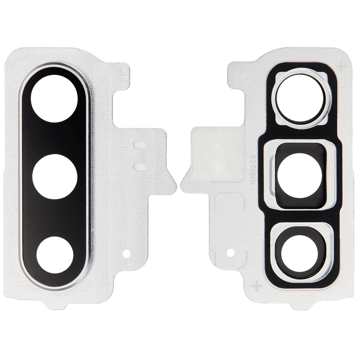 Back Camera Lens With Bracket / Bezel Compatible For Samsung Galaxy Note 10 Replacement  (Aura White)