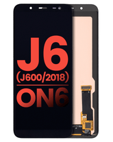 OLED Assembly Without Frame Compatible For Samsung Galaxy J6 / On6 (J600 / 2018) (Aftermarket Plus) (Black)