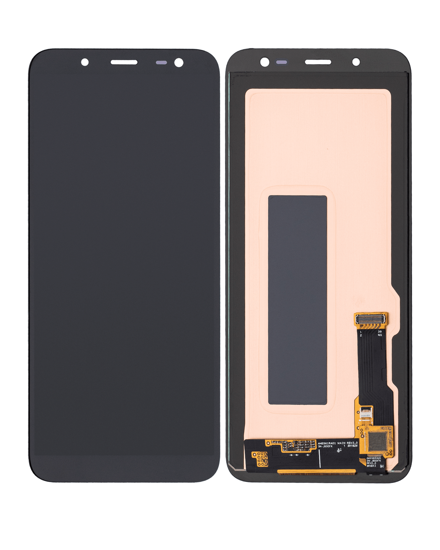 OLED Assembly Without Frame Compatible For Samsung Galaxy J6 / On6 (J600 / 2018) (Service Pack) (Black)