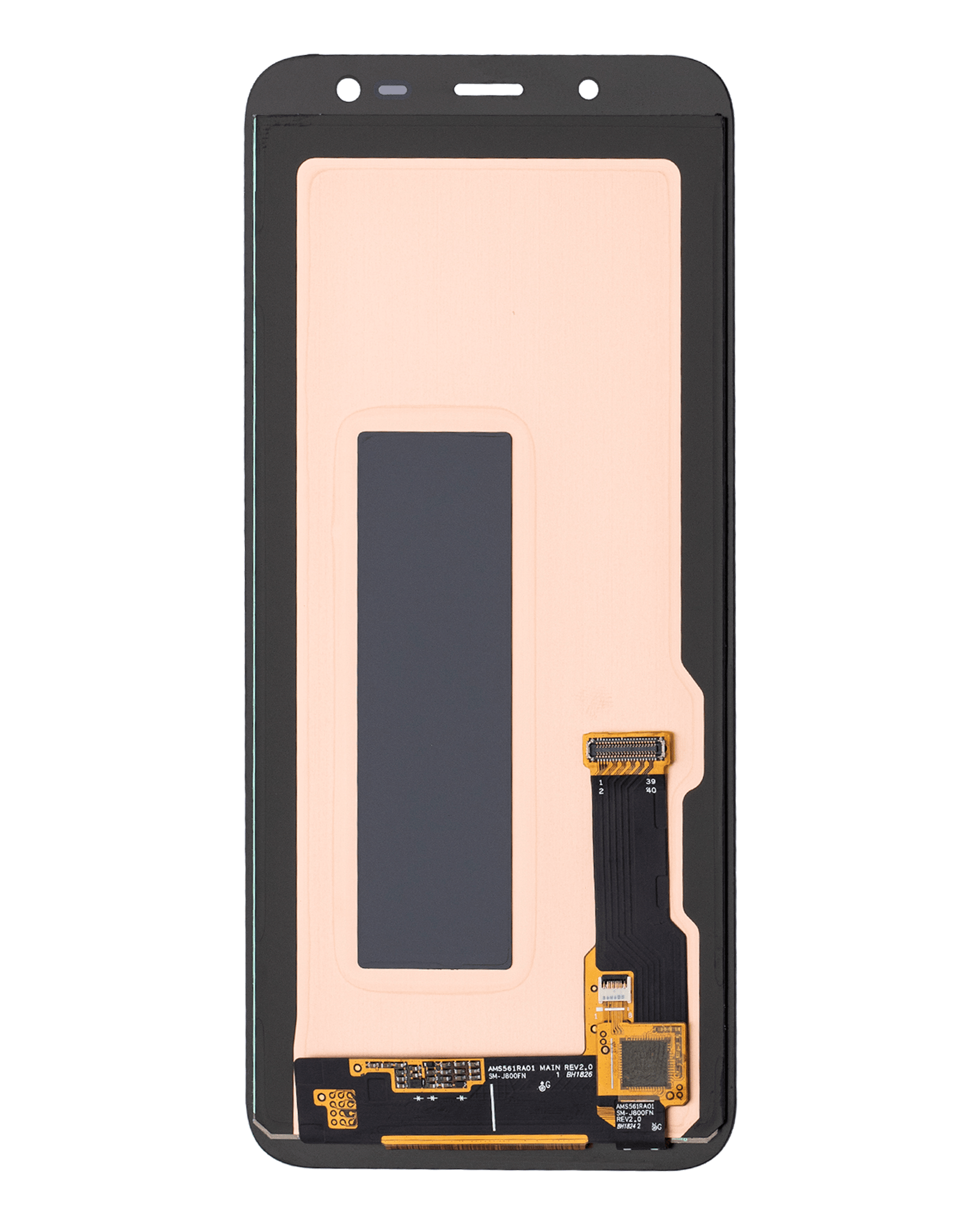 OLED Assembly Without Frame Compatible For Samsung Galaxy J6 / On6 (J600 / 2018) (Service Pack) (Black)