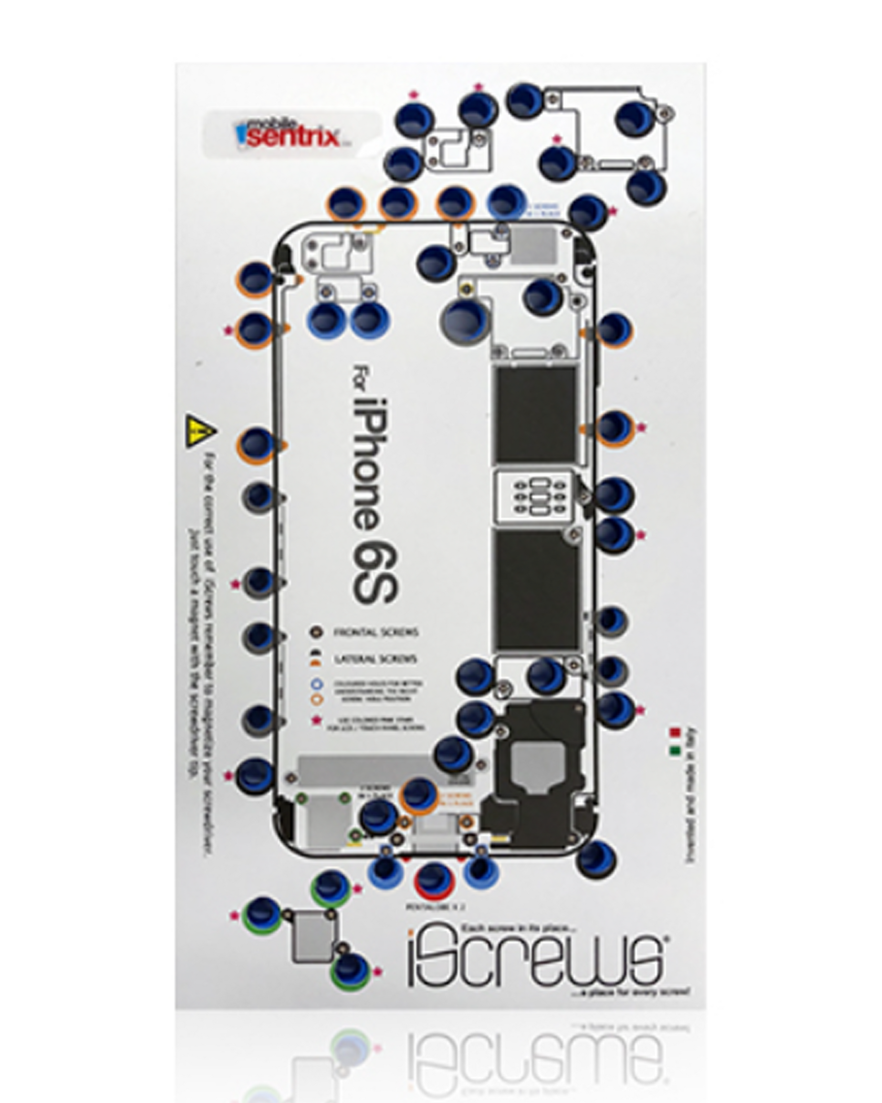 iScrews Position Mat Compatible For iPhone 6S (dottorpod)