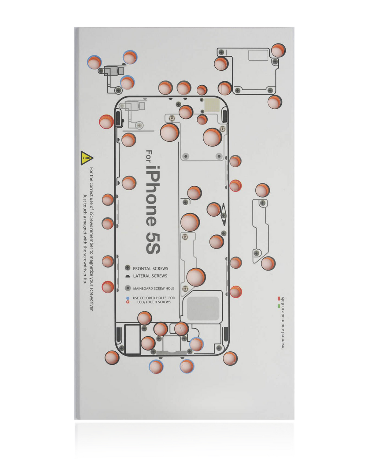 iScrews Position Mat Compatible For iPhone 5S (dottorpod)