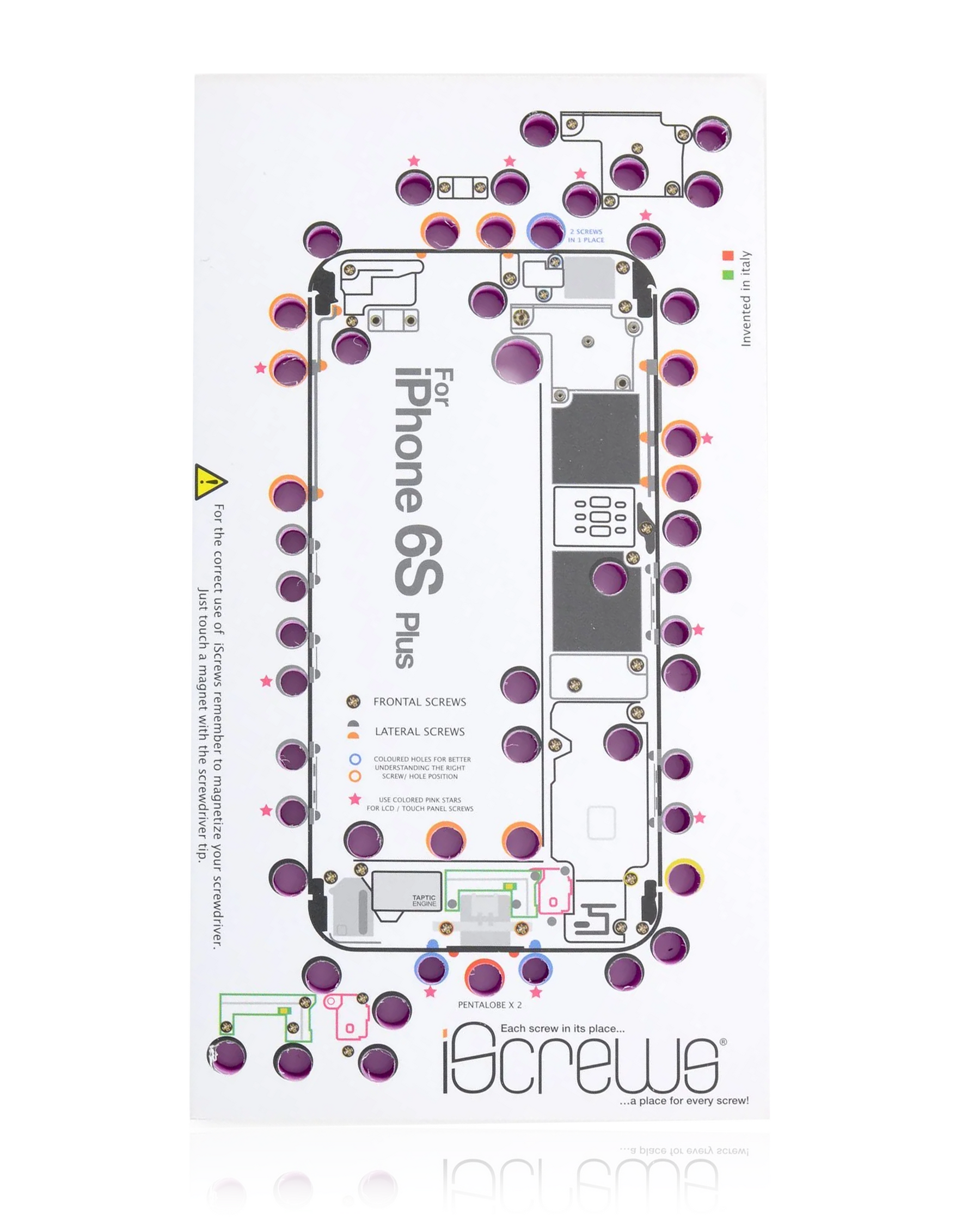 iScrews Position Mat Compatible For iPhone 6S Plus (dottorpod)