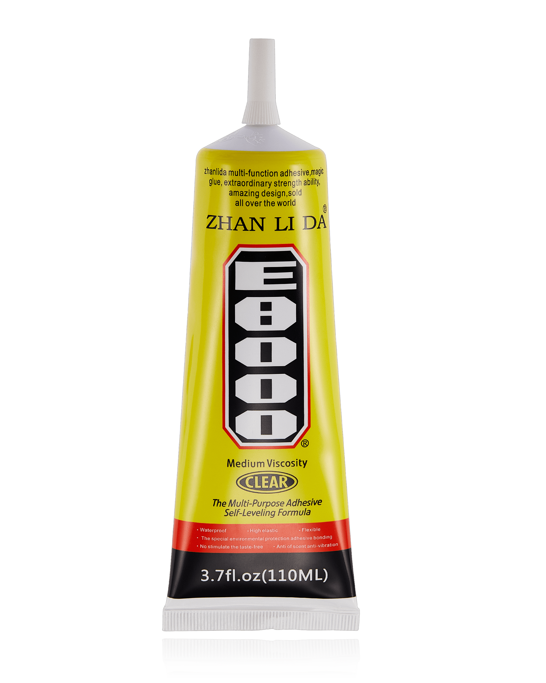 Multi-Purpose Glue Adhesive E8000 (110ml / Clear) (Zhanlida)