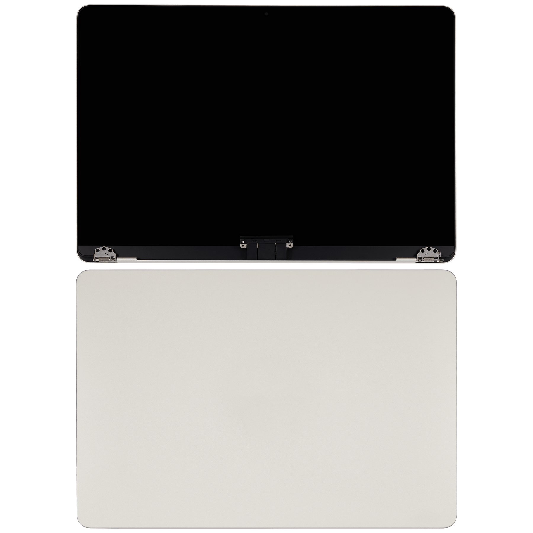 Complete LCD Display Assembly Compatible For MacBook Air 13" (A2681 / Mid 2022) (Used OEM Pull: Grade B) (Starlight)