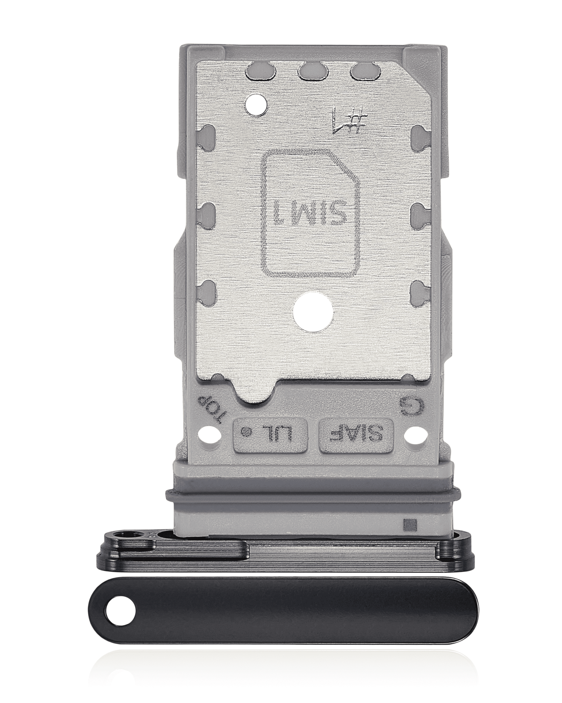 Dual Sim Card Tray Compatible For Samsung Galaxy S23 5G / S23 Plus 5G  Replacement by MacFactory.Store(Green)