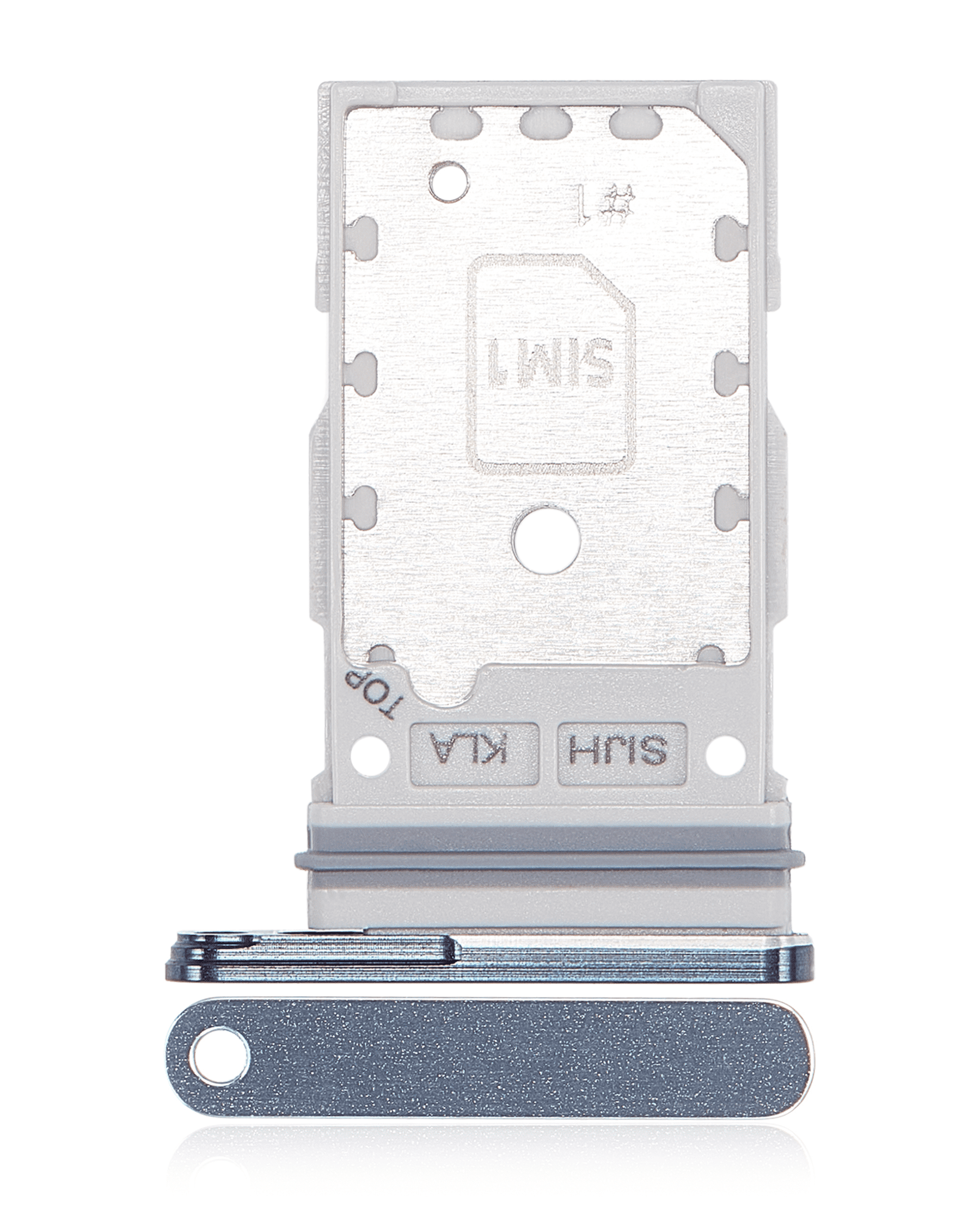 Dual Sim Card Tray Compatible For Samsung Galaxy S22 Ultra Replacement(Green)