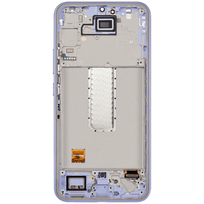 OLED Assembly With Frame Compatible For Samsung Galaxy A34 5G (A346 / 2023) (Refurbished) (Violet)