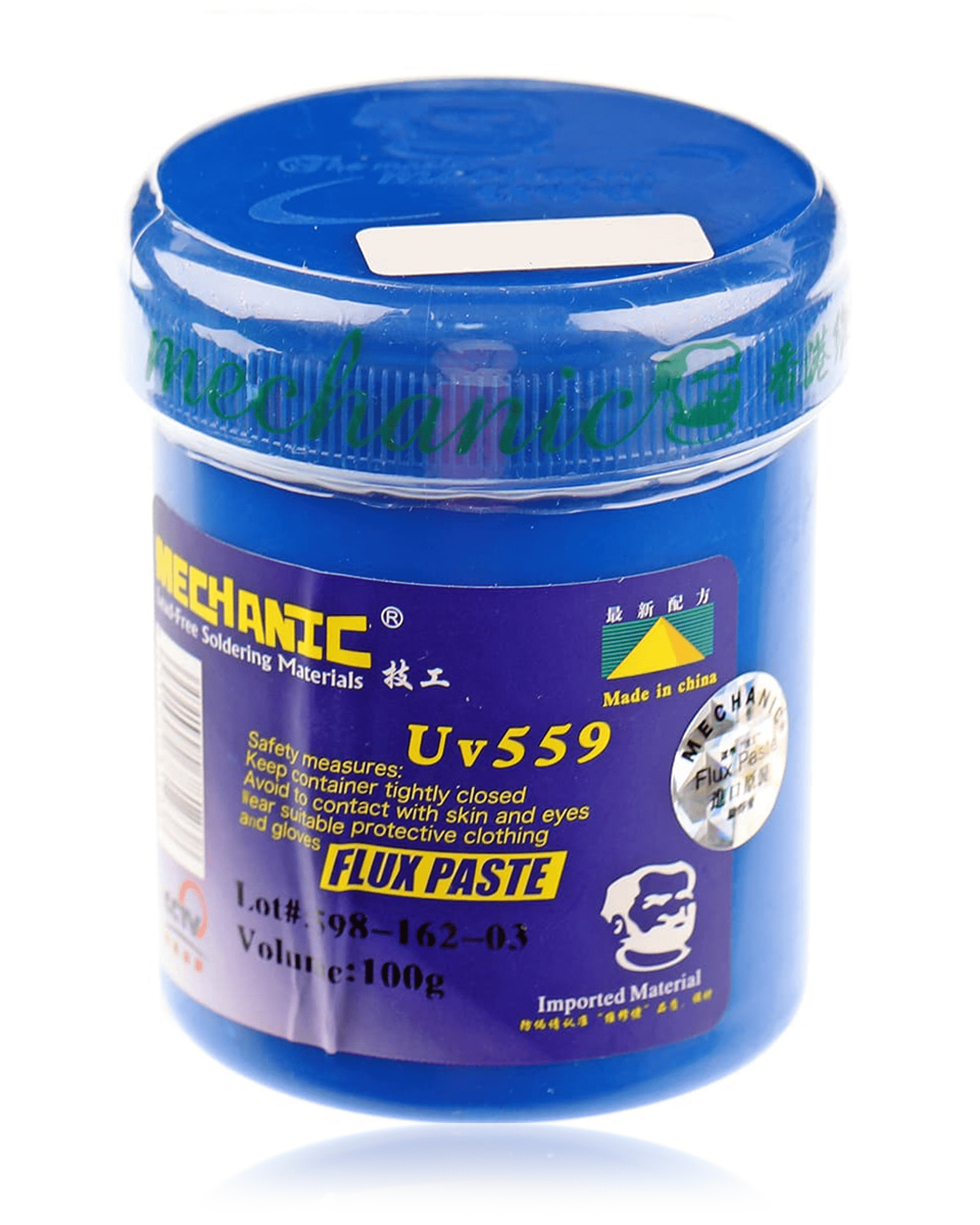 Solder Flux Paste Blue Bottle 100g (559) (Mechanic)