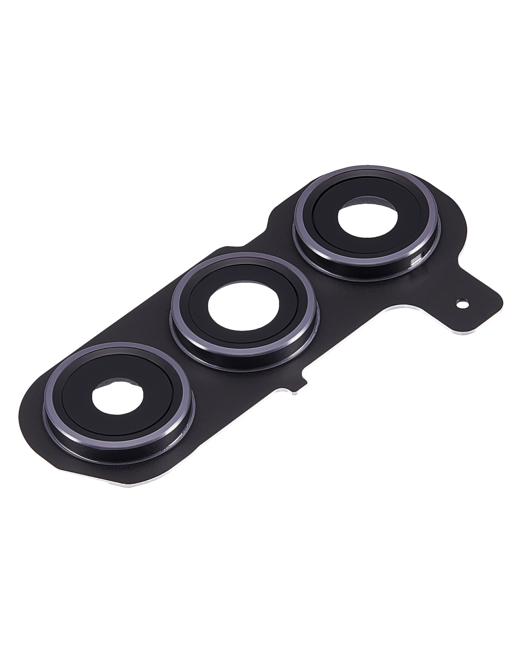 Back Camera Lens With Cover Bezel Ring Compatible For Samsung Galaxy S24 Plus 5G Replacement (Onyx Black)