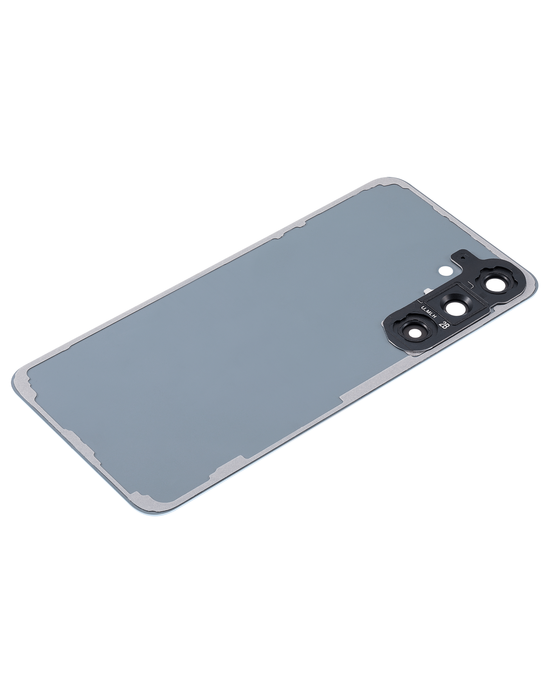 Replacement Back Cover Glass With Camera Lens Compatible For Samsung Galaxy S24 Plus 5G (No Logo) (Aftermarket Plus) (Sapphire Blue)