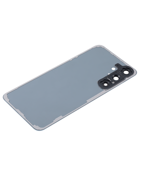 Replacement Back Cover Glass With Camera Lens Compatible For Samsung Galaxy S24 Plus 5G (No Logo) (Aftermarket Plus) (Sapphire Blue)