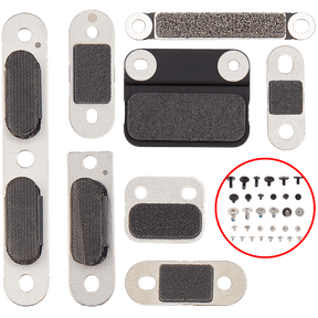 Full Set of Small Metal Brackets and Screws Compatible with MacBook Pro 14-inch A2992 (Late 2023)