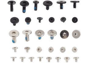 Full Set of Small Metal Brackets and Screws Compatible with MacBook Pro 14-inch A2992 (Late 2023)