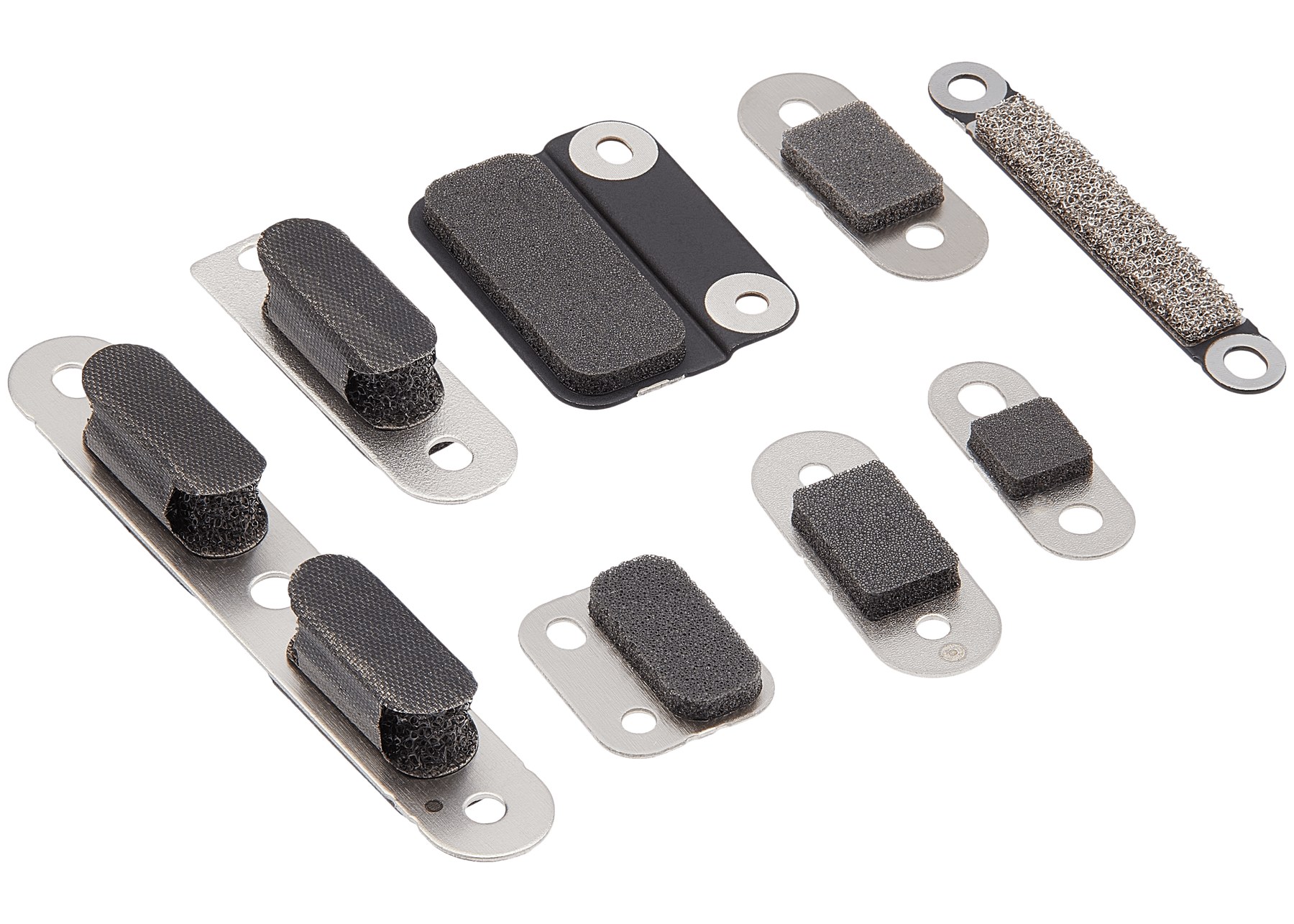 Full Set of Small Metal Brackets and Screws Compatible with MacBook Pro 14-inch A2992 (Late 2023)