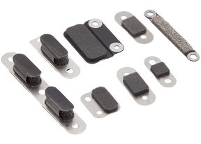 Full Set of Small Metal Brackets and Screws Compatible with MacBook Pro 14-inch A2992 (Late 2023)