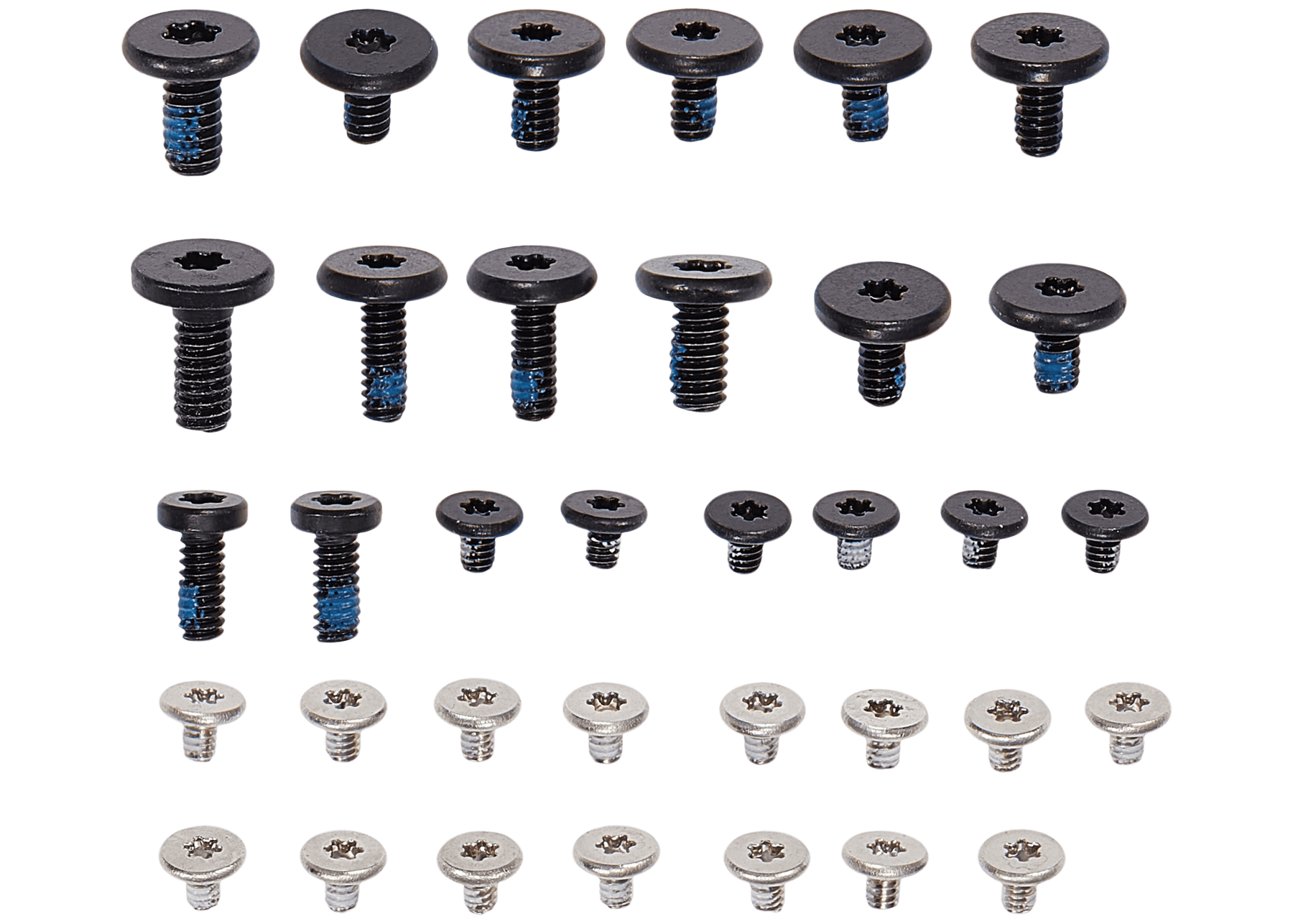 Full Set Small Metal Bracket And Screw Set Compatible For Macbook Pro 14" (A2779 / Early 2023)