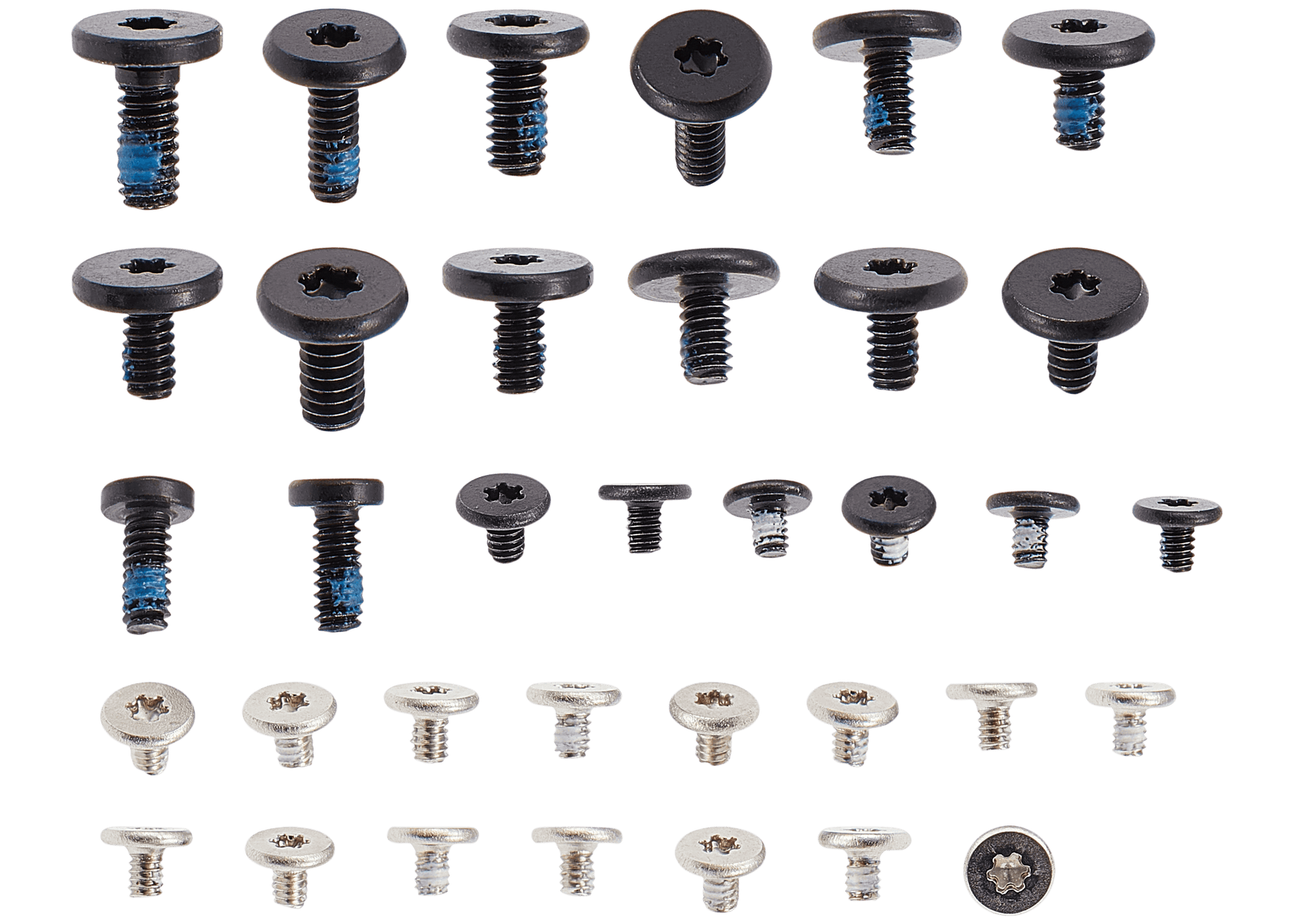 Full Set Small Metal Bracket And Screw Set Compatible For Macbook Pro 14" (A2779 / Early 2023)