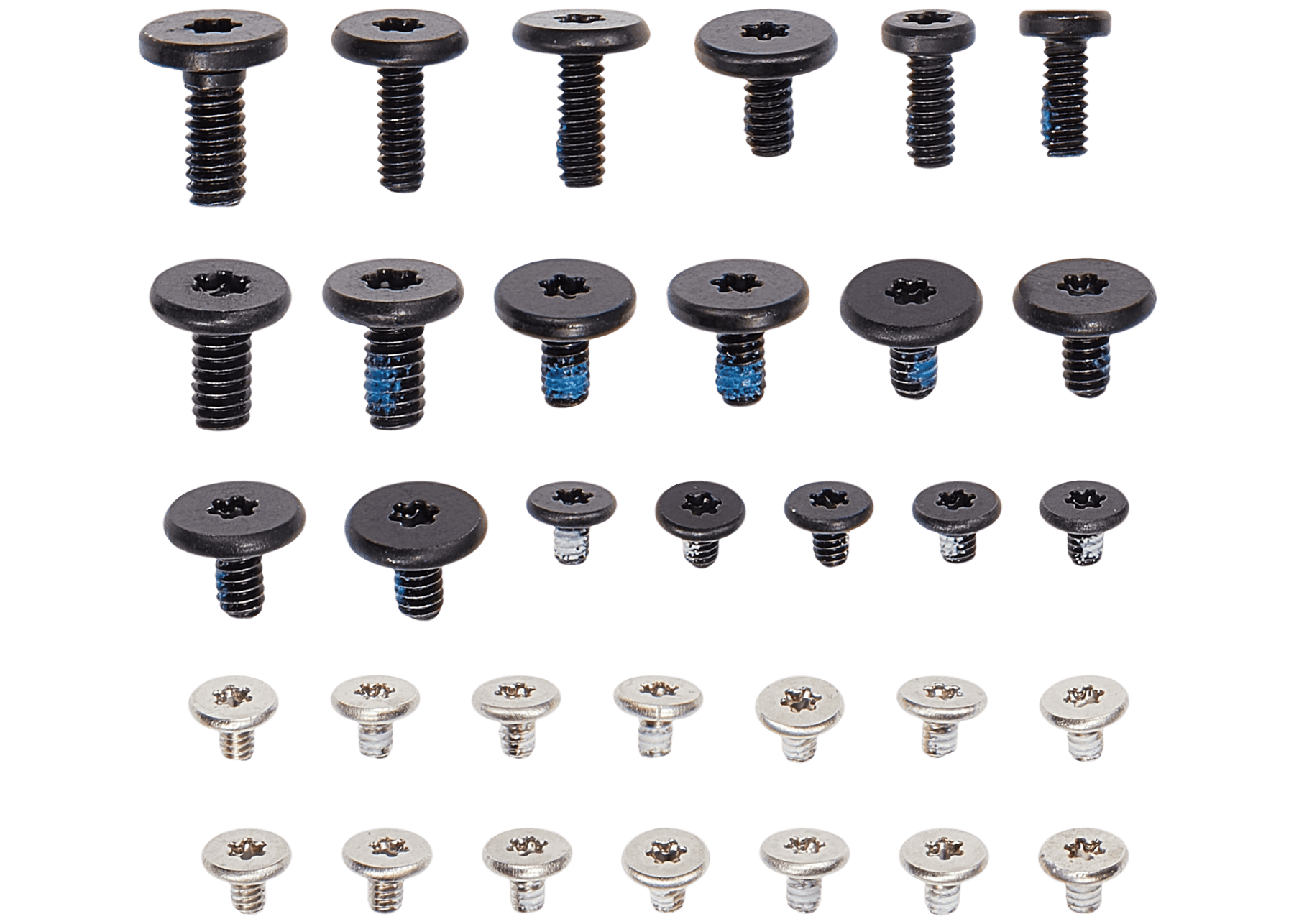 Full Set Small Metal Bracket And Screw Set Compatible For MacBook Pro 14" (A2442 / Late 2021)