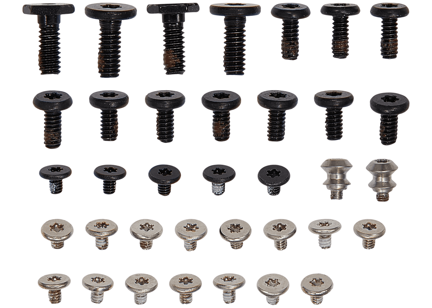 Full Set Small Metal Bracket And Screw Set Compatible For MacBook Pro 16" (A2780 / Late 2023)