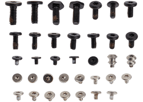 Full Set Small Metal Bracket And Screw Set Compatible For MacBook Pro 16" (A2780 / Late 2023)