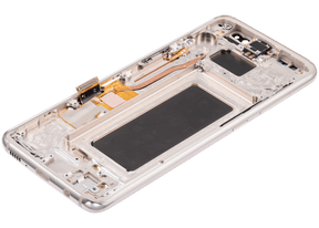 Replacement OLED Assembly With Frame Compatible For Samsung Galaxy S8 (Refurbished) (Arctic Silver)